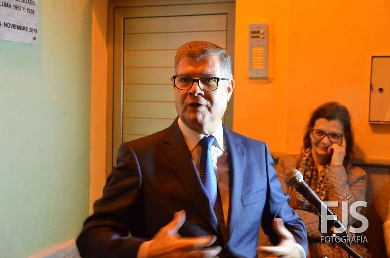 El cronista de Telde, Antonio María González Padrón, en una imagen reciente (Foto TA)